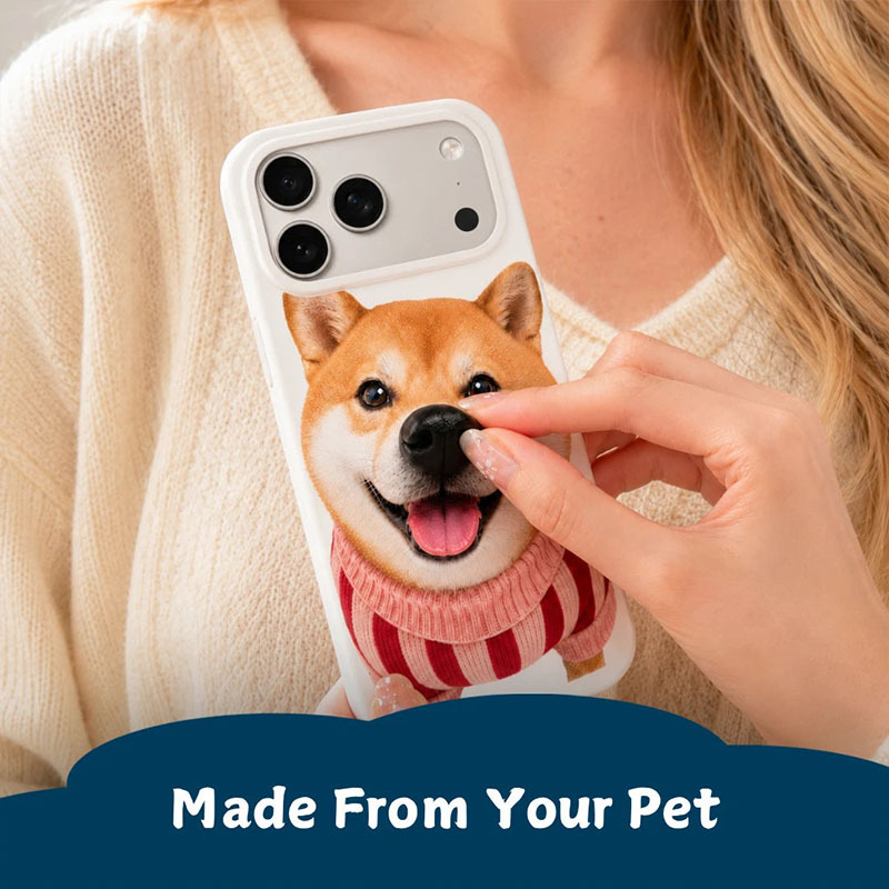3D Pet Nose Phone Case