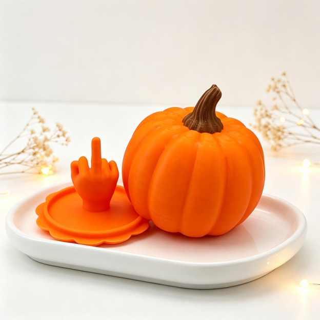 Fun Pumpkin Prank Ornament