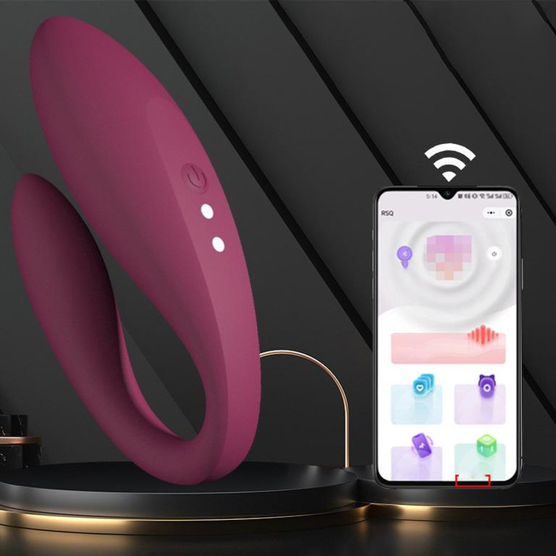 Multi-frequency resonance app remote control masturbator