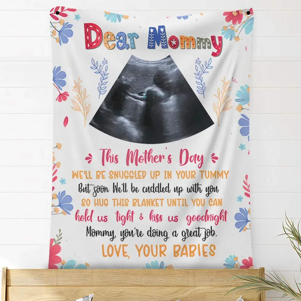 🎁Personalized Blanket Gift for Mom