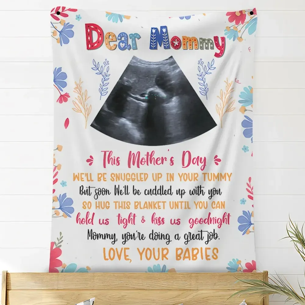 🎁Personalized Blanket Gift for Mom