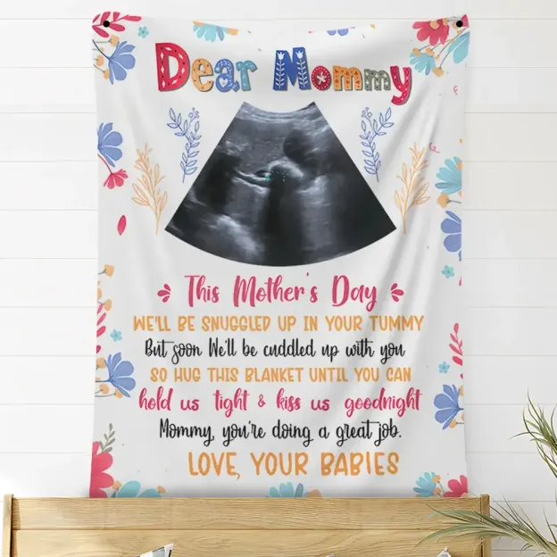 🎁Personalized Blanket Gift for Mom