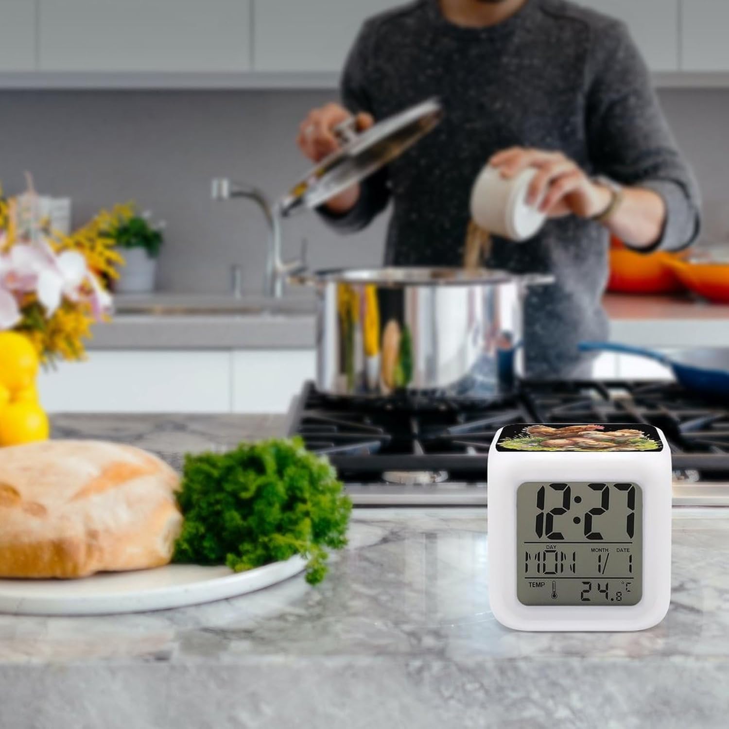 Personalised Photo Digital Alarm Clock