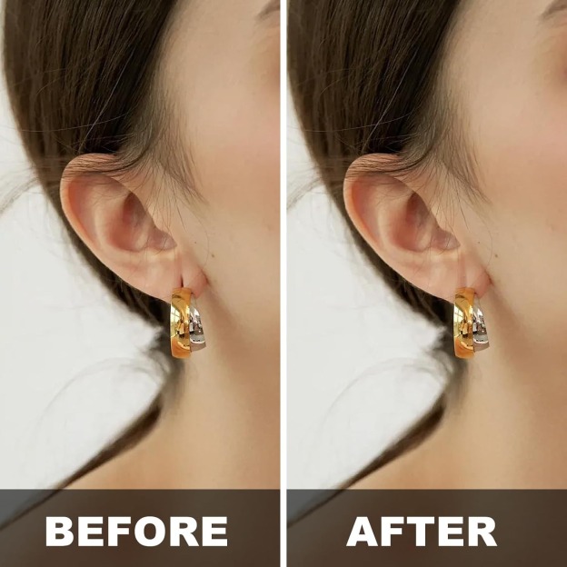 Clear Invisible Earlobe Protectors