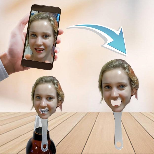 😂Custom Face Photo Bottle Opener Funny Gifts
