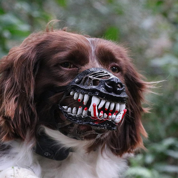 Hellhound Dog Muzzle Mask