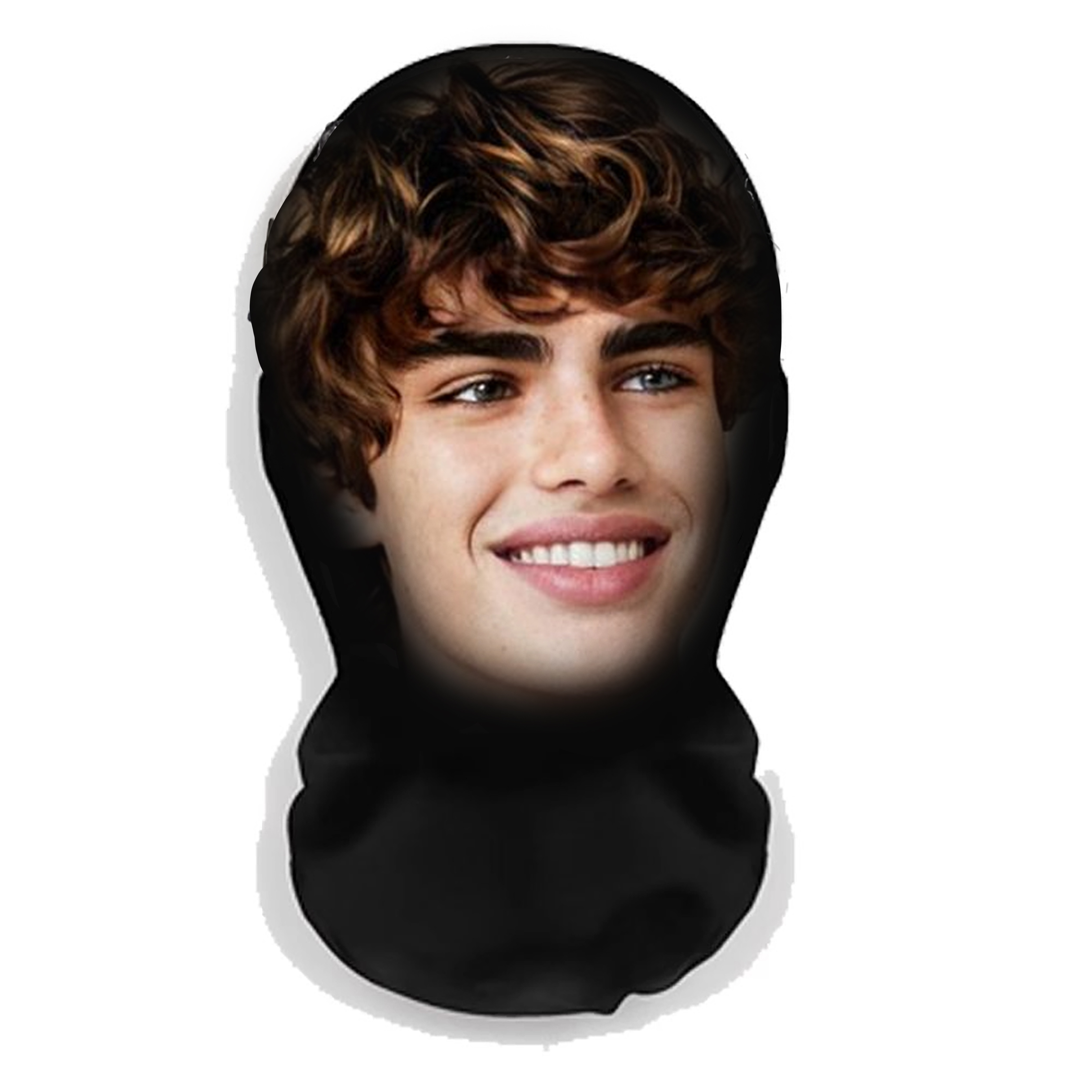 Vollgesichtsmaske 3D-Simulation im gleichen Stil, individuelle Anpassung