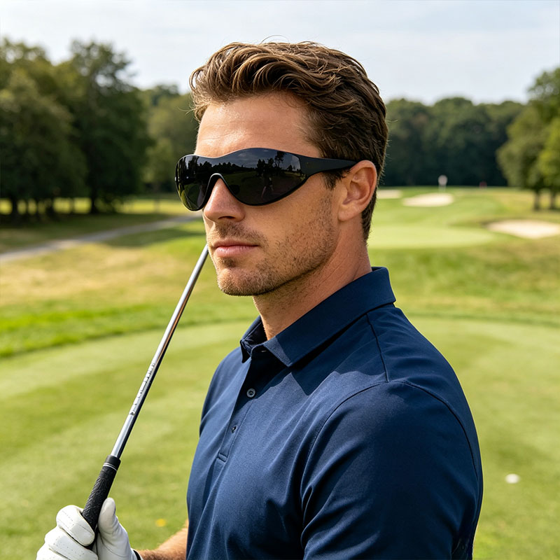 Golf ball-finding glasses