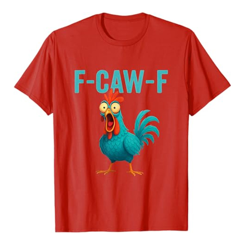 Crew neck printed short sleeves