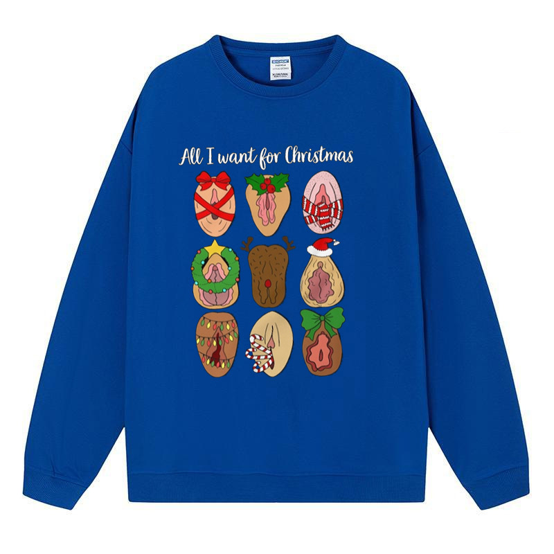 Interesting graffiti crew neck sweatshirt