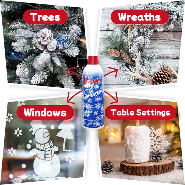 Christmas window printing decorations