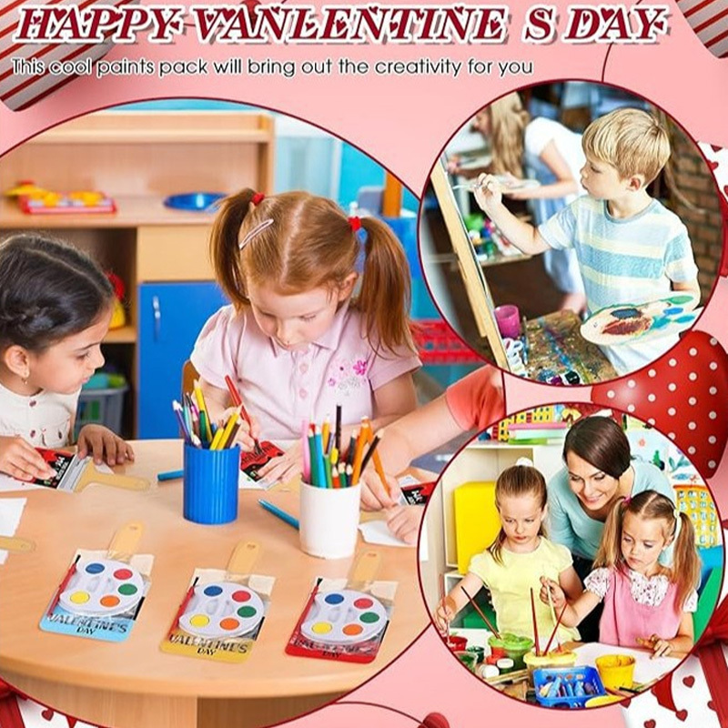 24-piece watercolor paint set