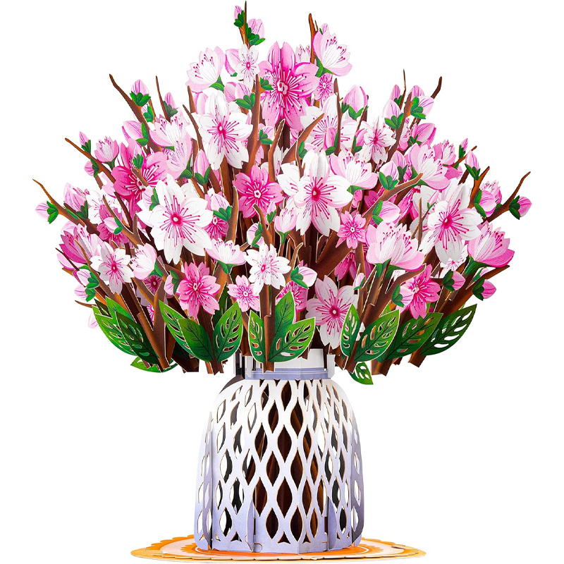 3D Bouquet Pop-up Greeting Card