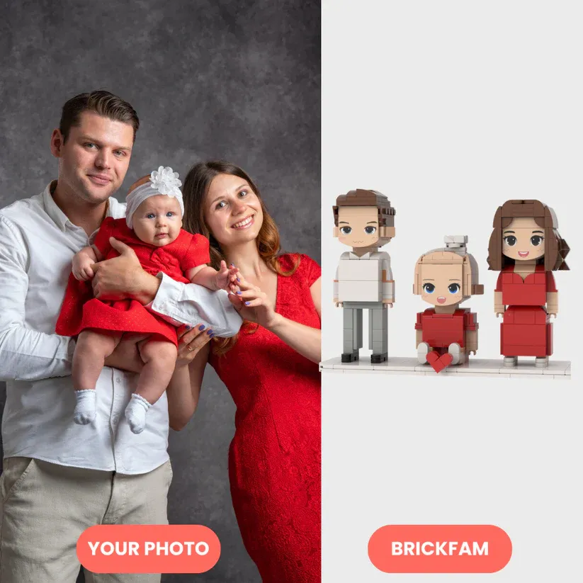 Photo building blocks DIY building blocks