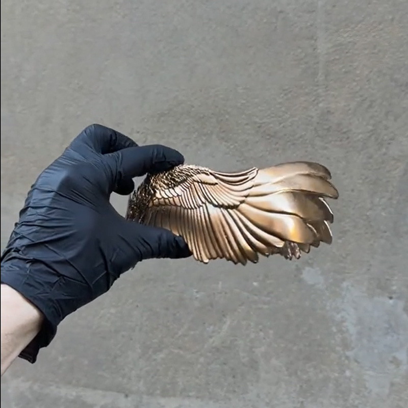 3D three-dimensional wing headdress