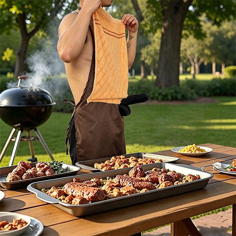 Outdoor prank multi-functional apron