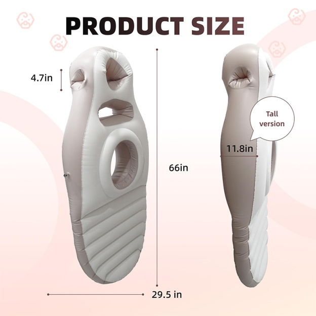 Inflatable maternity mattress/bed mat