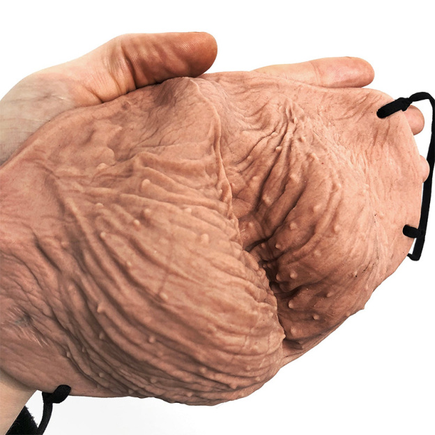 Funny realistic pattern face mask
