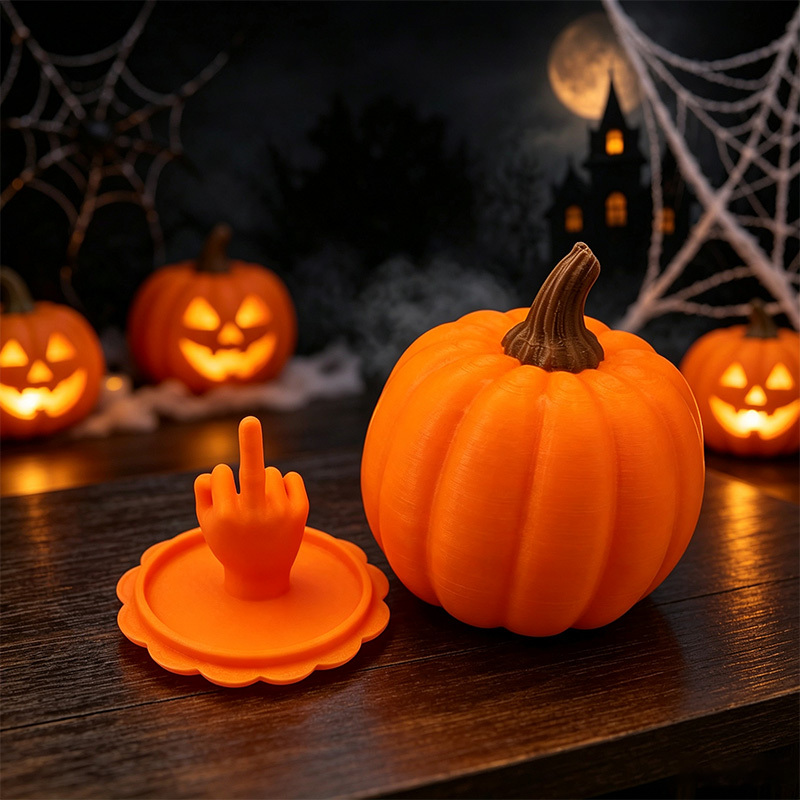 Fun Pumpkin Prank Ornament