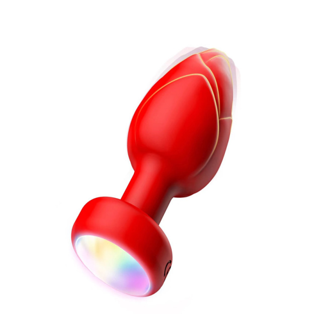 LED Light Silicone Butt Plug