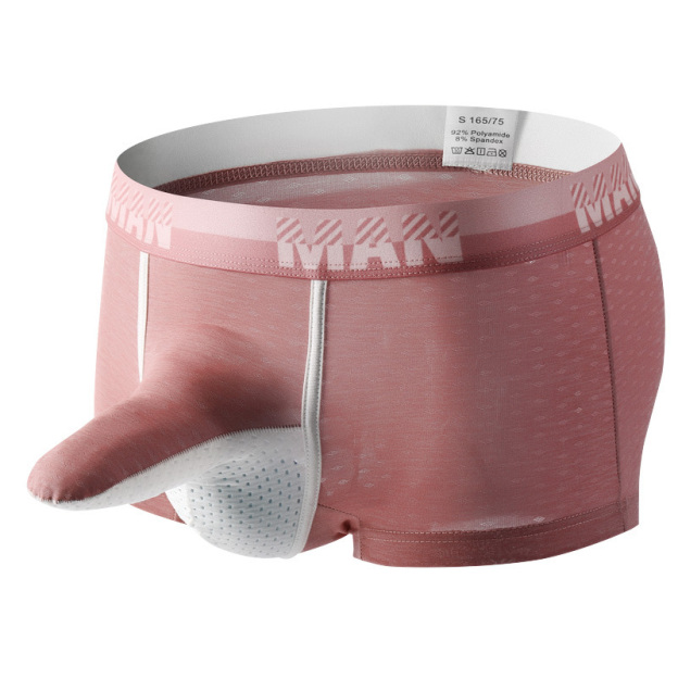 Men's breathable ice silk underwear