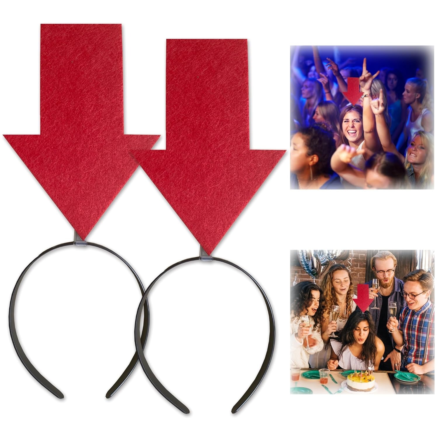 Creative Symbol Quirky Anti-Lost Arrow Headband