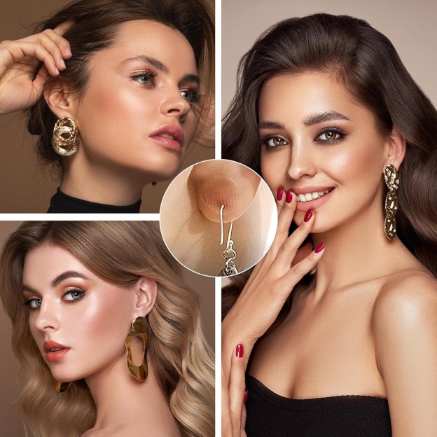 Clear Invisible Earlobe Protectors