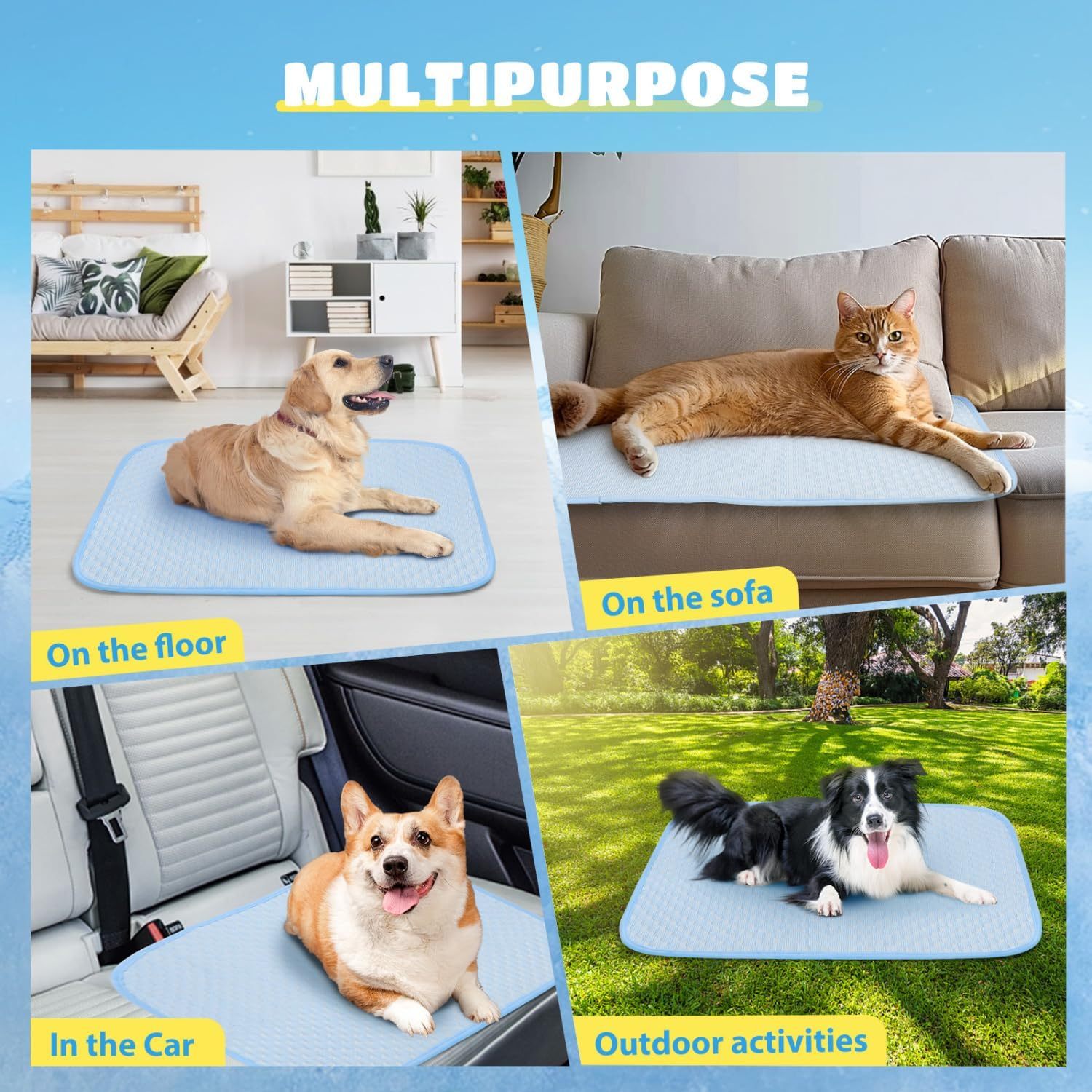 Summer Pet Cooling Mat Cooling Mat