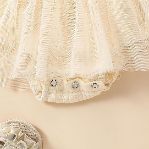 Girls Cute Suspender Mesh Skirt + Bowknot Two-piece Set
