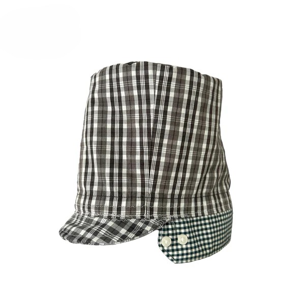 Patterned button hood