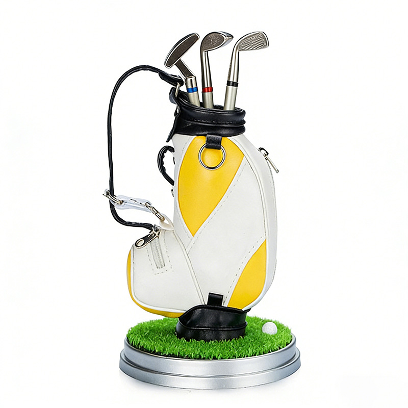 Mini golf bag pen set