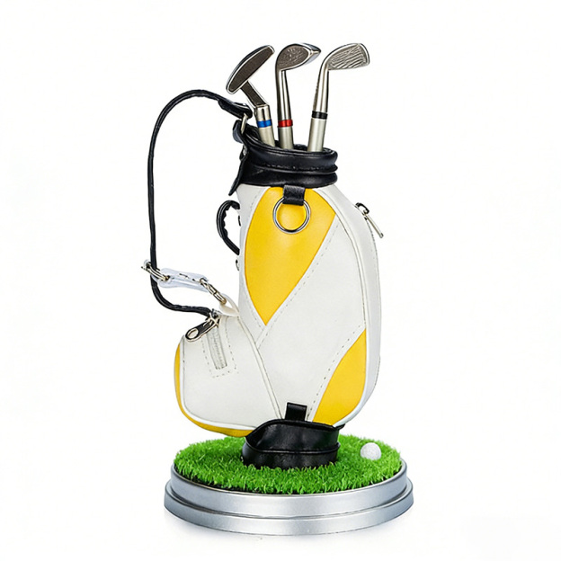 Mini golf bag pen set