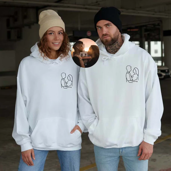 Pop Embroidered Sweatshirt DIY Customized Hoodie