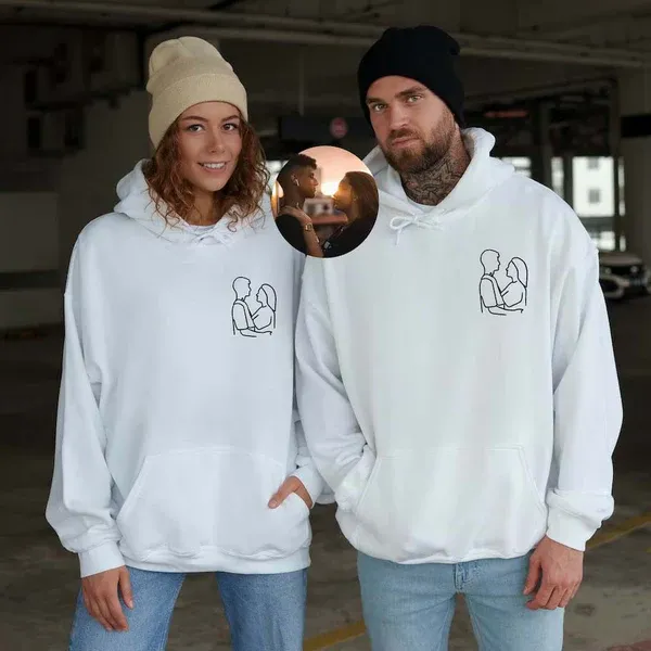 Pop Embroidered Sweatshirt DIY Customized Hoodie