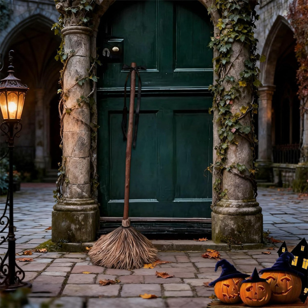 Portable witch broom