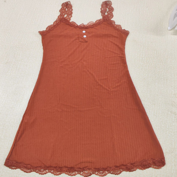 New lace suspender nightdress