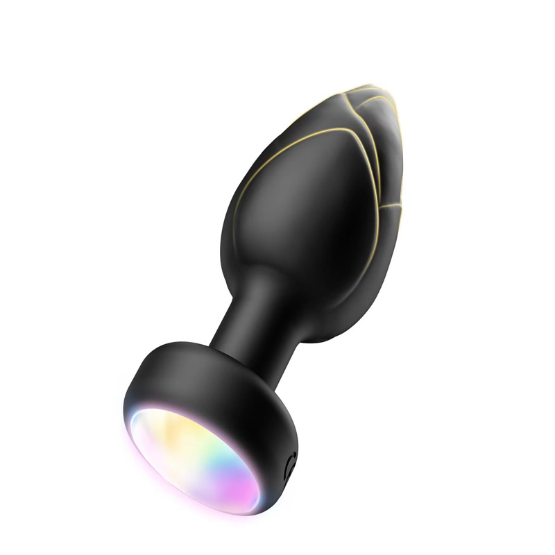 LED Light Silicone Butt Plug