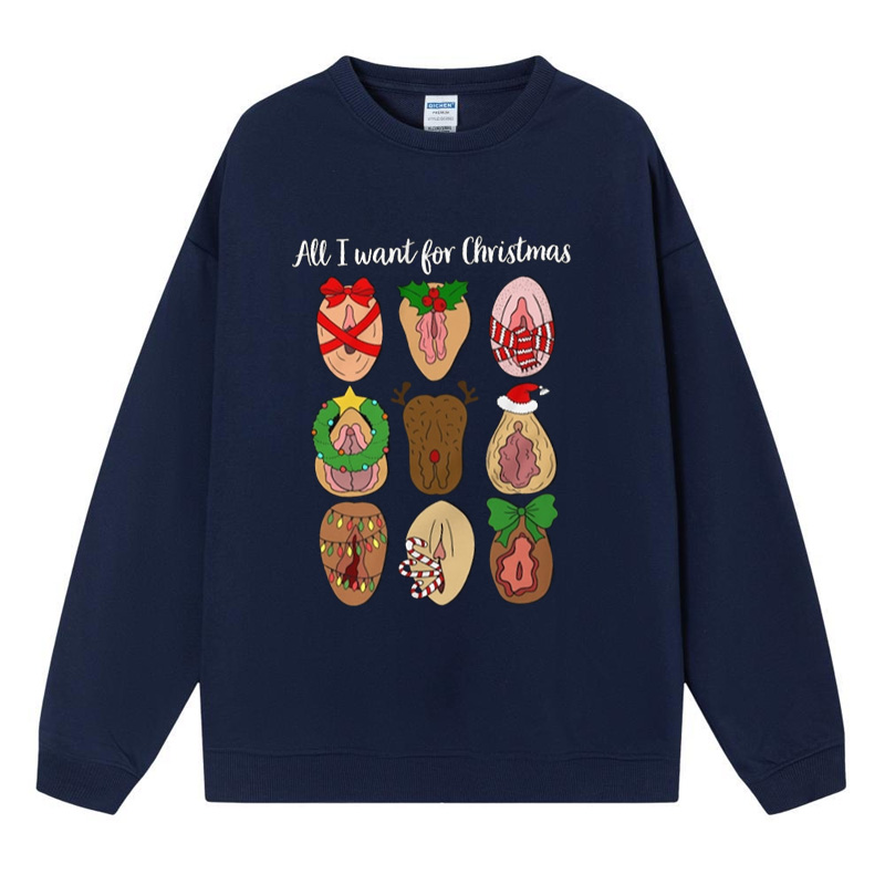 Interesting graffiti crew neck sweatshirt