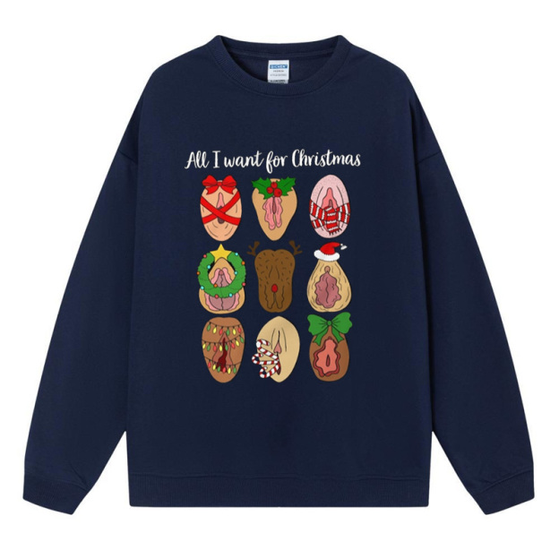 Interesting graffiti crew neck sweatshirt