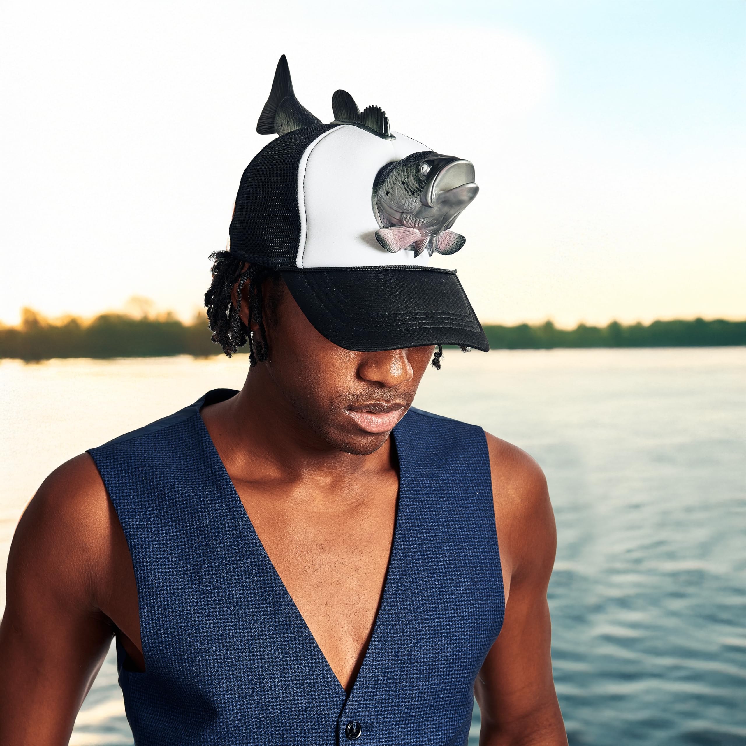 Fish Shaped Fishing Hat