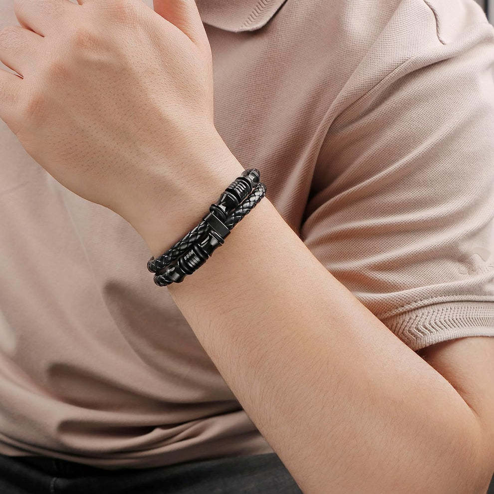 "Love You Forever" Custom Husband Bracelet