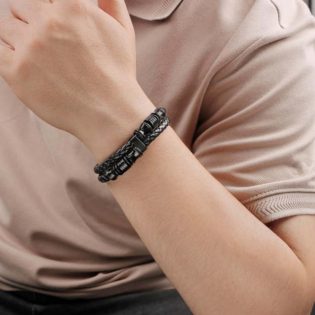 "Love You Forever" Custom Husband Bracelet