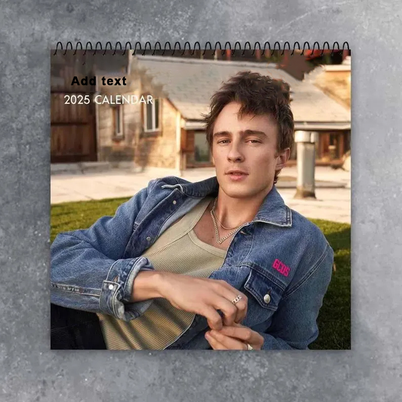 Customized Calendar 2025 Home Decor, Office Decor, Unique Holiday Gift