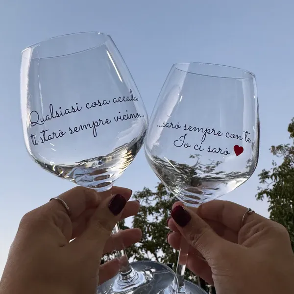 🍷A set of personalised wine glasses with names | Gift ideas🥂