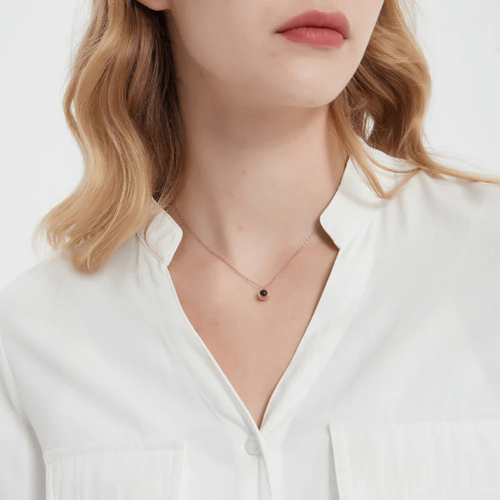 Bubble Photo Necklace