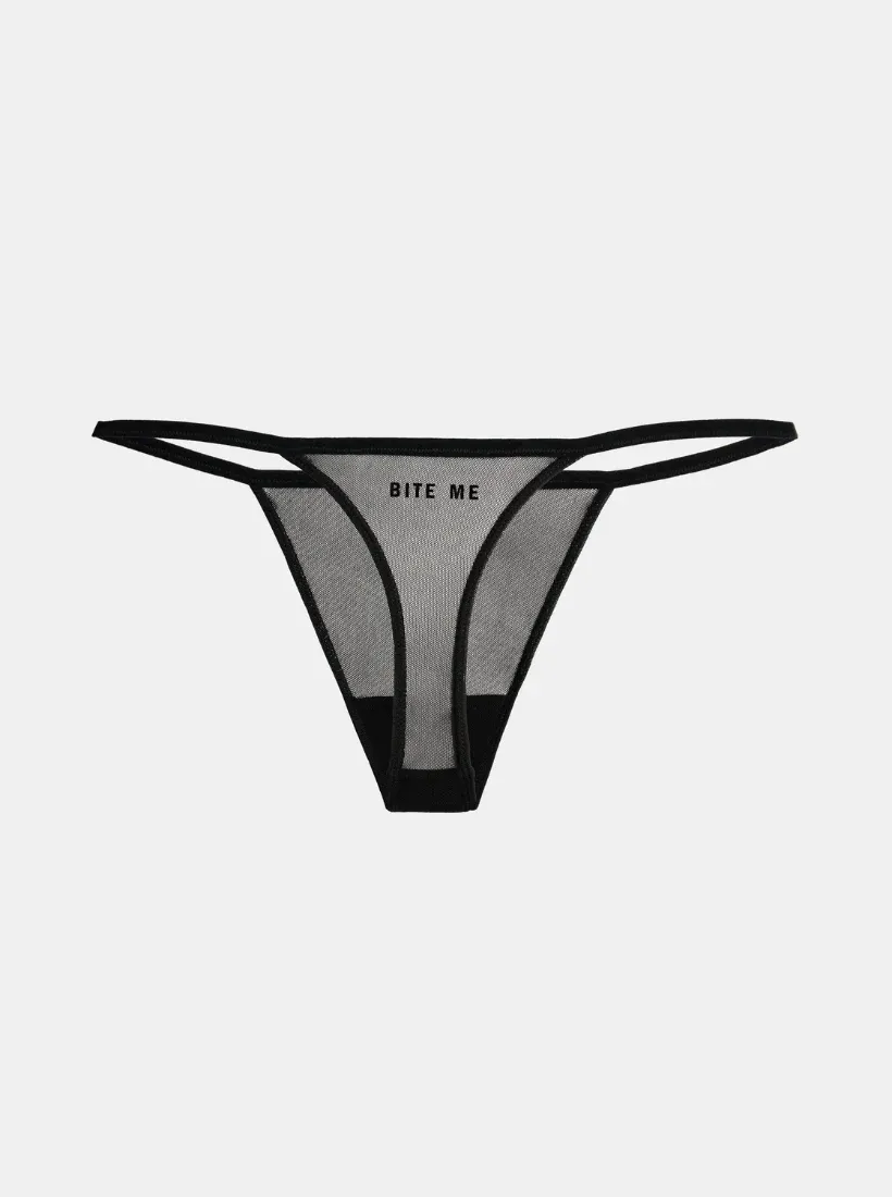 Bite Me Thong