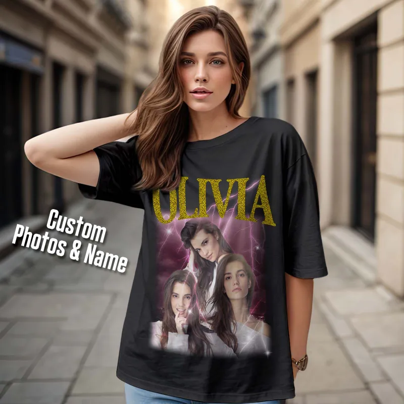 Custom Printed Vintage Hip Hop Sweatshirt