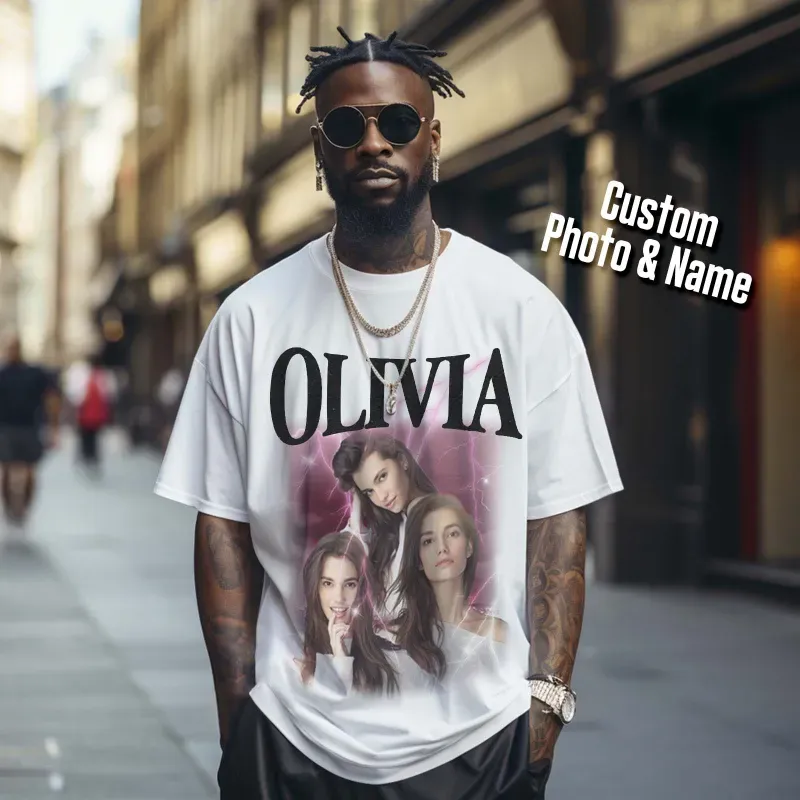 Custom Printed Vintage Hip Hop Sweatshirt