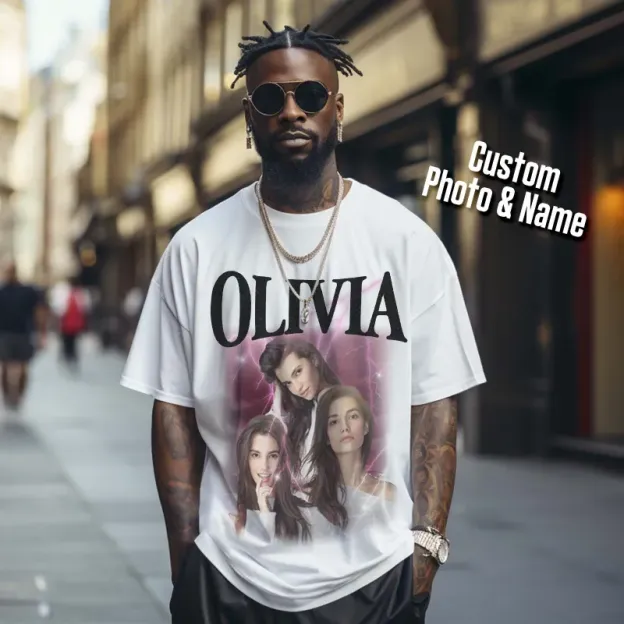 Custom Printed Vintage Hip Hop Sweatshirt