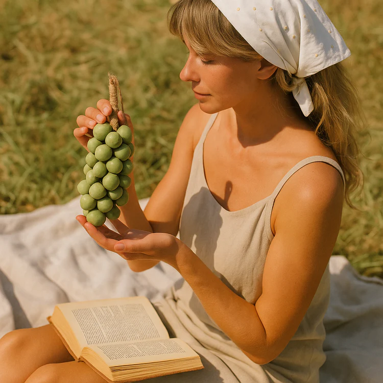 Green Raisin Grape Cold Prepared Soap Handmade
